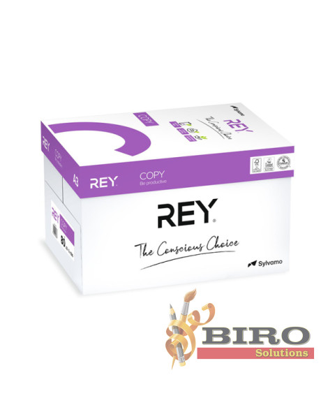 Hîrtie pentru tehnica de birou Rey Copy A3 (80 g/m, 500 foi) clasa C+